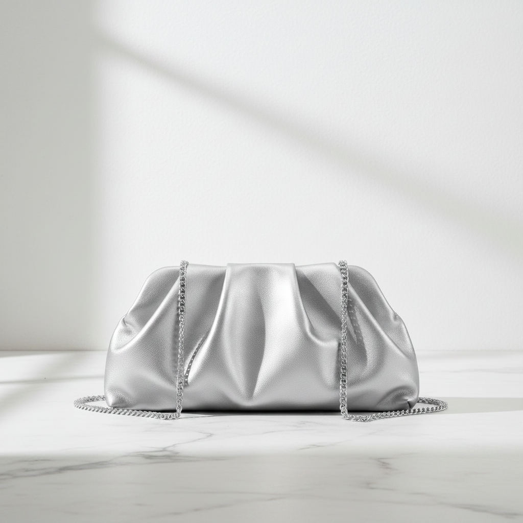 Brushed Silver — Marble
