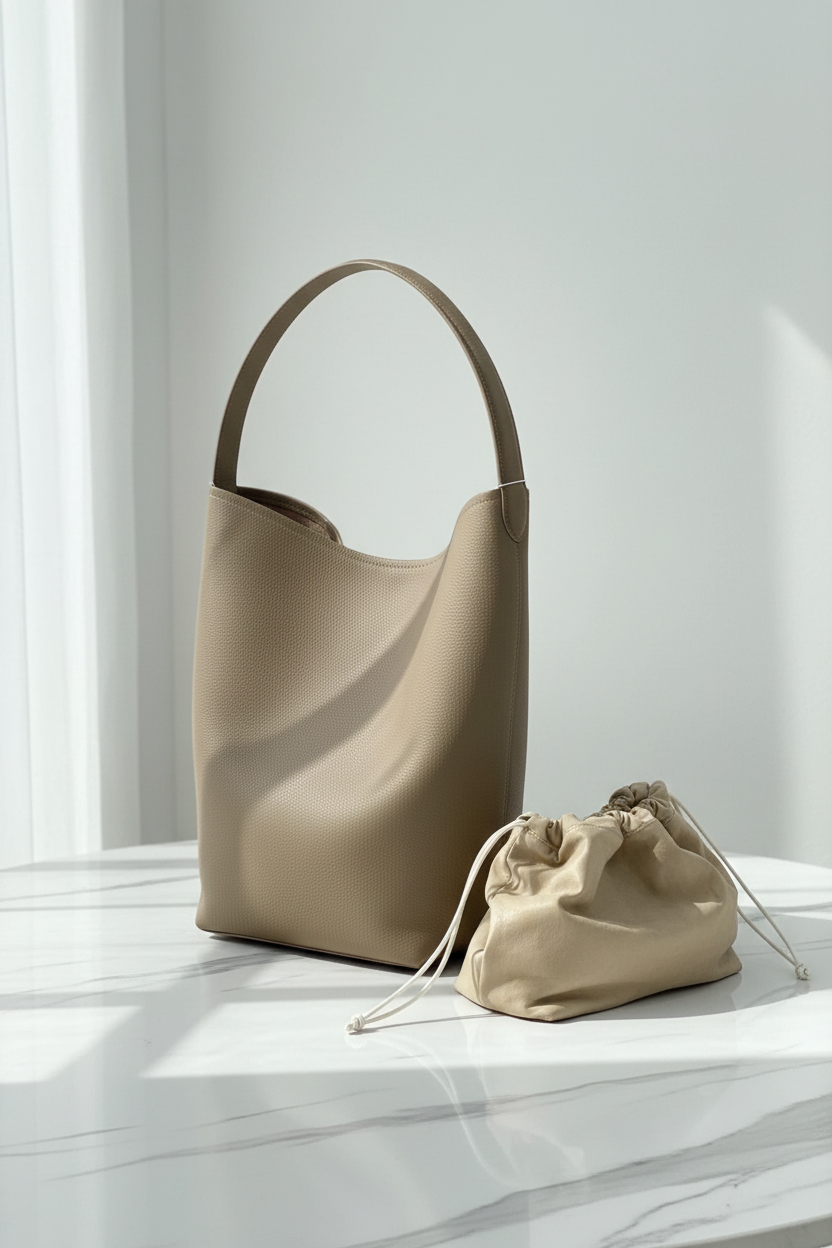 The Atelier — Beige, White Marble