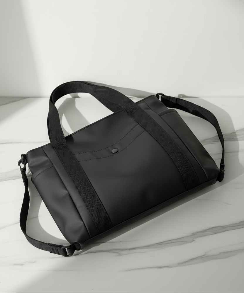 The Dérive — Black Flat Lay