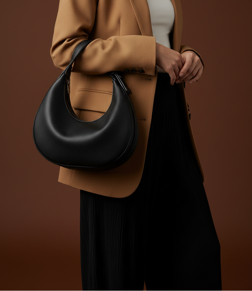 The Lunette — Black Modest