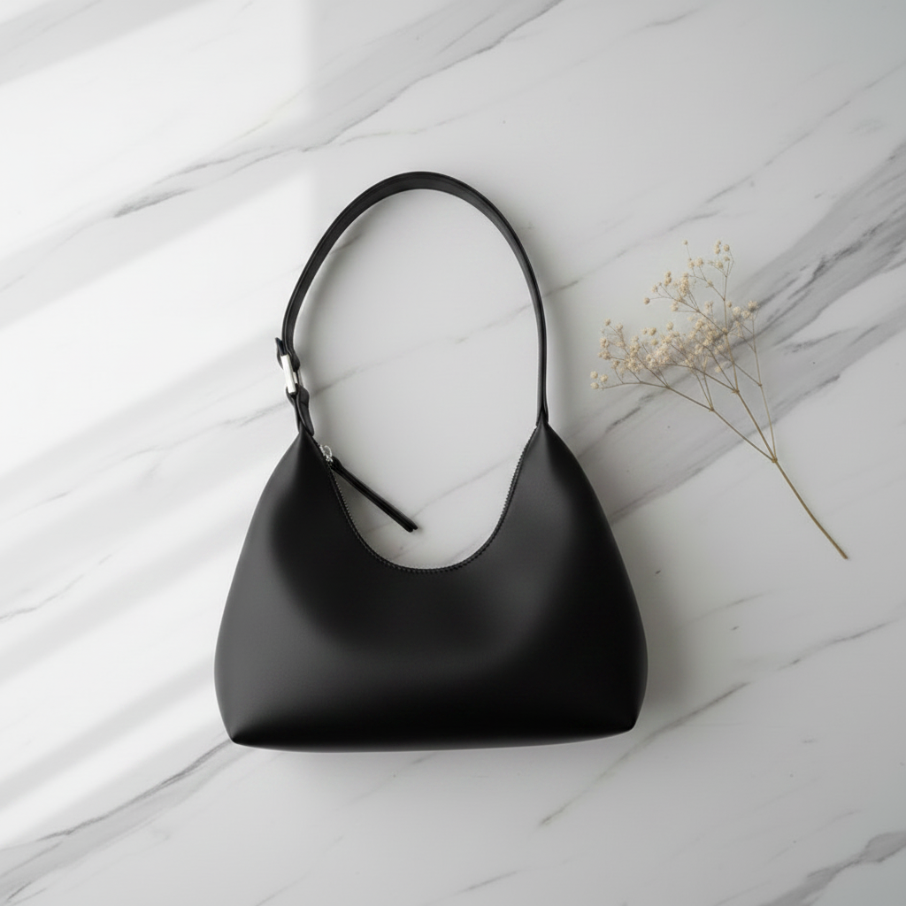 The Plié — Black Flat Lay