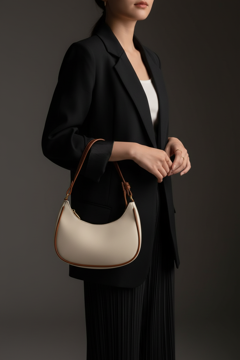 The Précieux — Black Blazer Moody