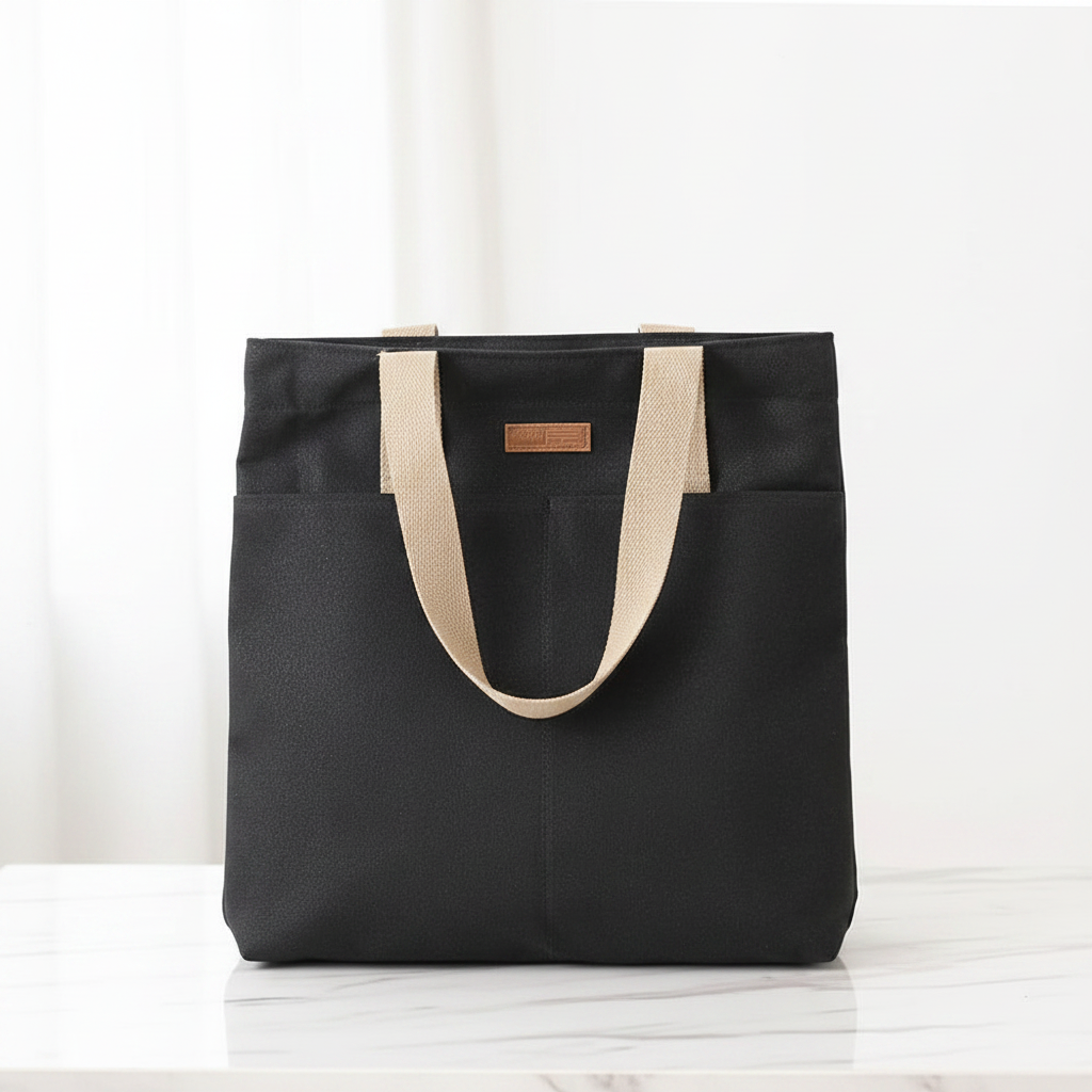 The Toile — Black Relaxed Handle