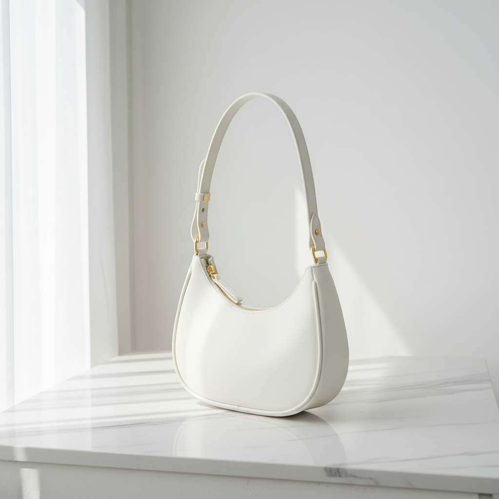 White 3/4 Angle